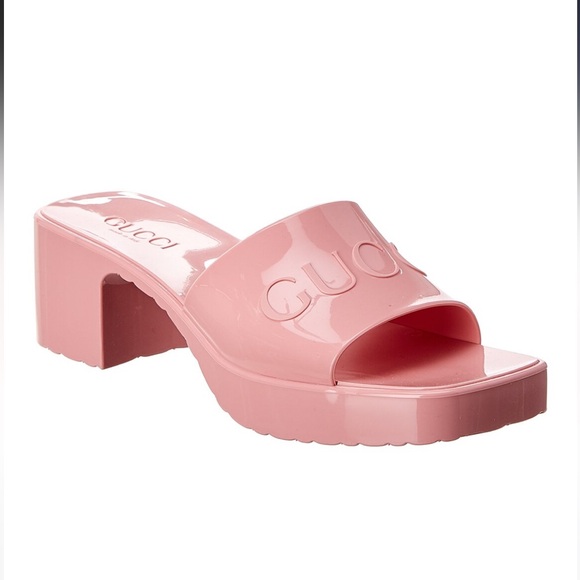 Gucci Rubber Slide Sandal - Picture 1 of 6